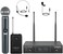 نظام ميكروفون لاسلكي Phenyx Pro UHF، ميكروفون محمول باليد/على الجسم/على الياقة/سماعة رأس، متعدد القنوات، أداء احترافي بعيد المدى، مثالي للعروض التقديمية، وأنظمة الصوت العامة، والكنائس (PTU-71-جديد)