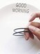 Silver Plated Women Hoop Earrings Bridal Wedding Black White Pink Crystal Rhinestone Earrings
