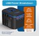 Ceptics International Power Adapter, World Travel Usb-C Qc 3.0 With Pd Plug Adaptor Kit - 3 Usb Ports Wall Charger Type I C G A Outlets 110V 220V A/C - 5V D/C - Eu Euro Us Uk - All In One, UP-10KU