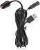 URWOOW IR Repeater Hidden Infrared Remote Extender System 1 Receiver 4 Emitters Control Kit USB Adapter for Amplifier Cable Box Satellite TV Receiver CD Player DVD Player Blu-ray Player