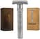 VIKINGS BLADE The Emperor Adjustable Safety Razor (Frosted Chrome