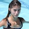 SEWOBYE Waterproof MP3 Player for Swimming and Running,Underwater Headphones with Short Cord, Shuffle Feature (Black