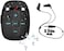 SEWOBYE Waterproof MP3 Player for Swimming and Running,Underwater Headphones with Short Cord, Shuffle Feature (Black