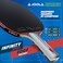 JOOLA Infinity Edge - Tournament Performance Ping Pong Paddle w/Pro Carbon Technology - Black Rubber on Both Sides - Competition Ready - Table Tennis Racket for Advanced Training - Designed for Speed