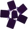 HRX Package Small Velvet Jewelry Bags with Drawstring, 20pcs Velvet Cloth Gift Pouches Purple (2.8 X 3.6 inches
