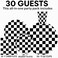 Oojami Serves 30Complete Party PackBlack and White Checkered9" Dinner Paper Plates7" Dessert Paper Plates9 oz Cups3 Ply NapkinsRace Car Party Theme