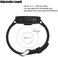 Baaletc Replacement Smart Wrist Watch Accessory Band Strap for Garmin Forerunner 220/230/235/620/630/735XT/235Lite, One Size