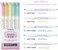 Zebra Mildliner Pastel Highlighter, Pack of 25