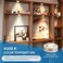 LEASTYLE Wireless LED Puck Lights with Remote Control 6 pack, LED Under Cabinet Lighting,Puck Lights Battery Operated, Closet light, Under Counter Lighting, Stick On Lights
