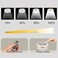 LEASTYLE Wireless LED Puck Lights with Remote Control 6 pack, LED Under Cabinet Lighting,Puck Lights Battery Operated, Closet light, Under Counter Lighting, Stick On Lights
