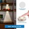 LEASTYLE Wireless LED Puck Lights with Remote Control 6 pack, LED Under Cabinet Lighting,Puck Lights Battery Operated, Closet light, Under Counter Lighting, Stick On Lights