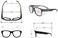 Magid Glove &amp; Safety Magid GloveSafety Y50 Iconic GlassesANSI Z87, UV Protection, and Premium Anti-Fog Coating 2 Pair Y50BKAFBLA-2 2