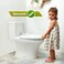 Wappa Baby Toilet Lock - Ideal Proof Toilet Lid Lock with Arm - No Tools Needed Easy Installation with 3M Adhesive - Top Safety Toilet Seat Lock - Fits Most Toilets - White (2 Pack, White