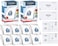 Miele GN AirClean 3D Efficiency Vacuum Cleaner Bags - 2 Boxes - Includes 8 Genuine Airclean GN Bags2 Genuine Super Air Clean Filter2 Genuine Pre-Motor Protection Filters