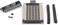 WEIMEi Hard Drive Caddy CoverCaddy Tray Bracket7mm Rails with Screws for IBM Lenovo Thinkpad T430 T430i