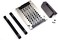 WEIMEi Hard Drive Caddy CoverCaddy Tray Bracket7mm Rails with Screws for IBM Lenovo Thinkpad T430 T430i
