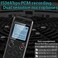 Aiworth 16GB Digital Voice Activated Recorder for Lectures - 1160 Hours Sound Audio Recording Device With Playback, MP3 Player, Password, Variable Speed