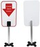 KOQICALL Take A Number System Ticket Dispenser with Counter Stand and 1 Roll Paper 2 Digits 2000 Tickets for Queue Call System
