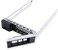 HY HUYUN 3.5" inch X7K8W 0X7K8W SAS SATA Hard Drive HDD Tray Caddy Compatible with Dell 14th Gen 14 G14 R640 R740 R740xd R840 R940 R440 R540 PowerEdge Server (2PCS 3.5" HDD Tray