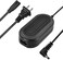 TKDY CA-570 AC Power Adapter - Compact, Travel-Friendly Charger for Canon ZR, Elura, VIXIA HV/HF/HG, MV, MVX, Optura, FVM, FV, EOS, FS Series Cameras - DC Connector, 24W, 1A, Black