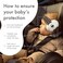 Alpine Muffy Baby Ear Defenders - Noise cancelling ear muffs for babies and toddlers from 12 to 36 months - Prevent hearing damage - Improve sleep on the move - Comfortable fit