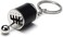 GT//Rotors Five Piece Auto Parts Keychains - Turbo, Six Speed Manual Gearbox Stick Shift, Wheel, Red Brake Rotor, Mini Wrench