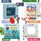 Bebe Mondo Sea Animal Non-Toxic Fabric Cloth Book with Tails (Fishy TailsShark Tails, Soft Activity, Crinkle Books and Toys for Early Education for Babies, Infants, Toddlers and Kids with Teether