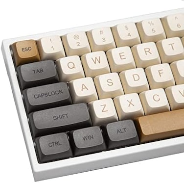 Guffercty kred Gtsp Xda Profile Keycaps 125 Retro Pbt Key Cap Cover Set