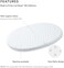 Stokke Sleepi Mini Fitted Sheet by Pehr, Grey Dotty