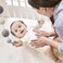 Stokke Sleepi Mini Fitted Sheet by Pehr, Grey Dotty
