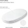 Stokke Sleepi Fitted Sheet by Pehr, Rainbow Dot - Soft Sheets for Stokke Sleepi MiniCrib/Bed - Available in Playful Patterns - 100% Cotton