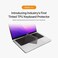 UPPERCASE GhostCover Original Premium Ultra Thin Keyboard Cover Protector, Compatible with 2025 2024 2023 2022 2021 M4/M3/M2/M1 Pro/Max MacBook Pro 14/16, M4/M3/M2 MacBook Air 13/15, US ANSI Layout, T