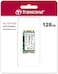 Transcend TS128GMTS430S 128GB M.2 SSD 430S SATA III 6Gb/s interface, Silver