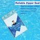 Will Well 6 Pcs Extra Thick ID Card Badge Holder, Vertical Clear PVC Card Holder with Waterproof Resealable Zip Type