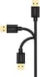Jelly Tang USB 3.0 A to A Male Cable 3Ft,USB to USB Cable USB Male to Male Cable Double End USB Cord with Gold-Plated Connector for Hard Drive Enclosures, DVD Player, Laptop Cooler (3Ft/1M