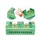 WMYCONGCONG WGCD 660V 30A Single Phase 2 Inlet 12 Outlet Meter Box Junction Power Distribution Terminal Block (2 Inlet 12 Outlet