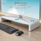 Klearlook Maximized Clarity! Foldable Monitor Stand with Adjustable for Tablet Printer Laptop PC with Storage Drawer