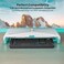 Klearlook Maximized Clarity! Foldable Monitor Stand with Adjustable for Tablet Printer Laptop PC with Storage Drawer