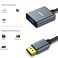 محول BENFEI من DisplayPort إلى VGA، محول إدخال DisplayPort إلى إخراج VGA متوافق مع Lenovo وDell وHP وغيرها من العلامات التجارية [موصلات مطلية بالذهب، غلاف من الألومنيوم وكابل من النايلون]