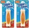Hartz Chew'n Clean Tuff Bone Bacon Flavored Small Dog Toy (Pack of 2