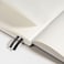 دفتر ملاحظات LEUCHTTURM1917 A5 (متوسط، غلاف مقوى، 249 صفحة، منقط، أحمر داكن)