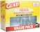 Glad Disposable Cutlery Set - Clear Heavy Duty Plastic Forks, Knives, and Spoons - 240 Piece Plasticware for Parties - Durable, Sturdy Recyclable Utensils - Great for July 4th, Thanksgiving, Christmas