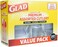 Glad Disposable Cutlery Set - Clear Heavy Duty Plastic Forks, Knives, and Spoons - 240 Piece Plasticware for Parties - Durable, Sturdy Recyclable Utensils - Great for July 4th, Thanksgiving, Christmas