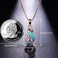 Hermosa Jewelry Sets Australian Created Opal Necklace Earrings Mother's Day Gifts Jewelry for Mom