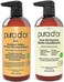PURA D'OR MD Anti-Thinning Biotin ShampooConditioner Set (16oz x2Maximum Defense Coal-Tar Strong Scented Hebal Blend Hair Thickening Products For WomenMen, Daily Shampoo For Scalp Health
