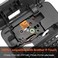 شريط لاصق بديل متوافق من Label KINGDOM لطابعة Brother Ptouch TZe-B51 TZ-B51، مقاس 24 مم (0.94 بوصة)، أسود على برتقالي فسفوري، متوافق مع طابعات الملصقات PT-P700 وPT-P750W، عبوة من 3 قطع