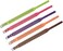 Aolove Mushrooms Spiked Rivet Studded Adjustable Microfiber Leather Pet Collars for Cats Puppy Dogs (10.6"-13" Neck, Purple