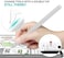 غطاء حماية AHASTYLE لقلم Apple Pencil من الجيل الثاني، قلم Apple Pencil Pro (2024)، غطاء سيليكون فائق النحافة متوافق مع الشحن المغناطيسي والنقر المزدوج (أسود/أبيض)