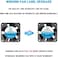 WINSINN 25mm Fan 5V DC Brushless Quiet Cooling 2510 25x10mm for 3D Printer Notebook - 2Pin 0.1A 0.5W 8500-10% RPM (Pack of 5Pcs