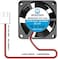 WINSINN 25mm Fan 5V DC Brushless Quiet Cooling 2510 25x10mm for 3D Printer Notebook - 2Pin 0.1A 0.5W 8500-10% RPM (Pack of 5Pcs
